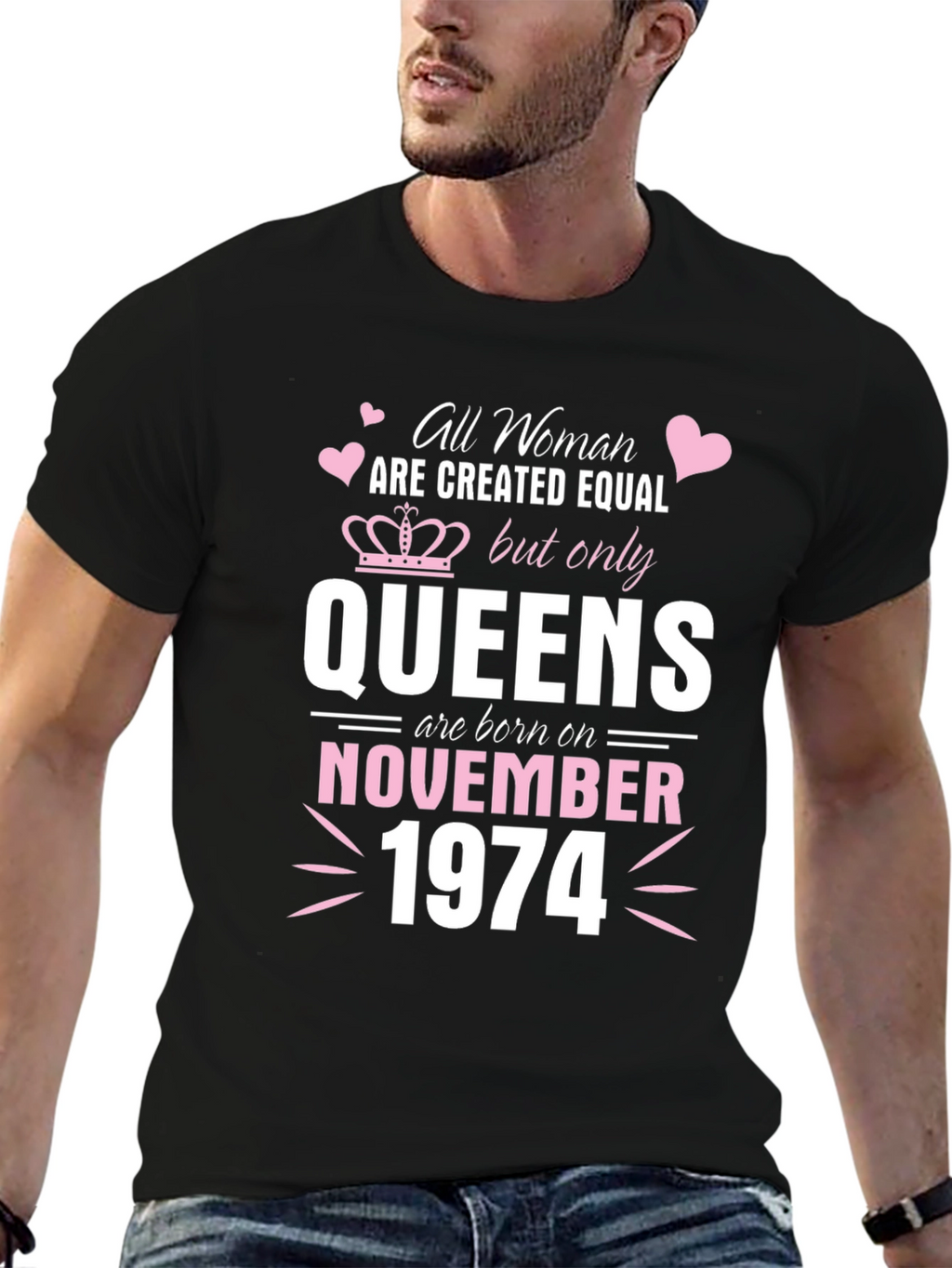 Queens Born in November 1974 T-Shirt