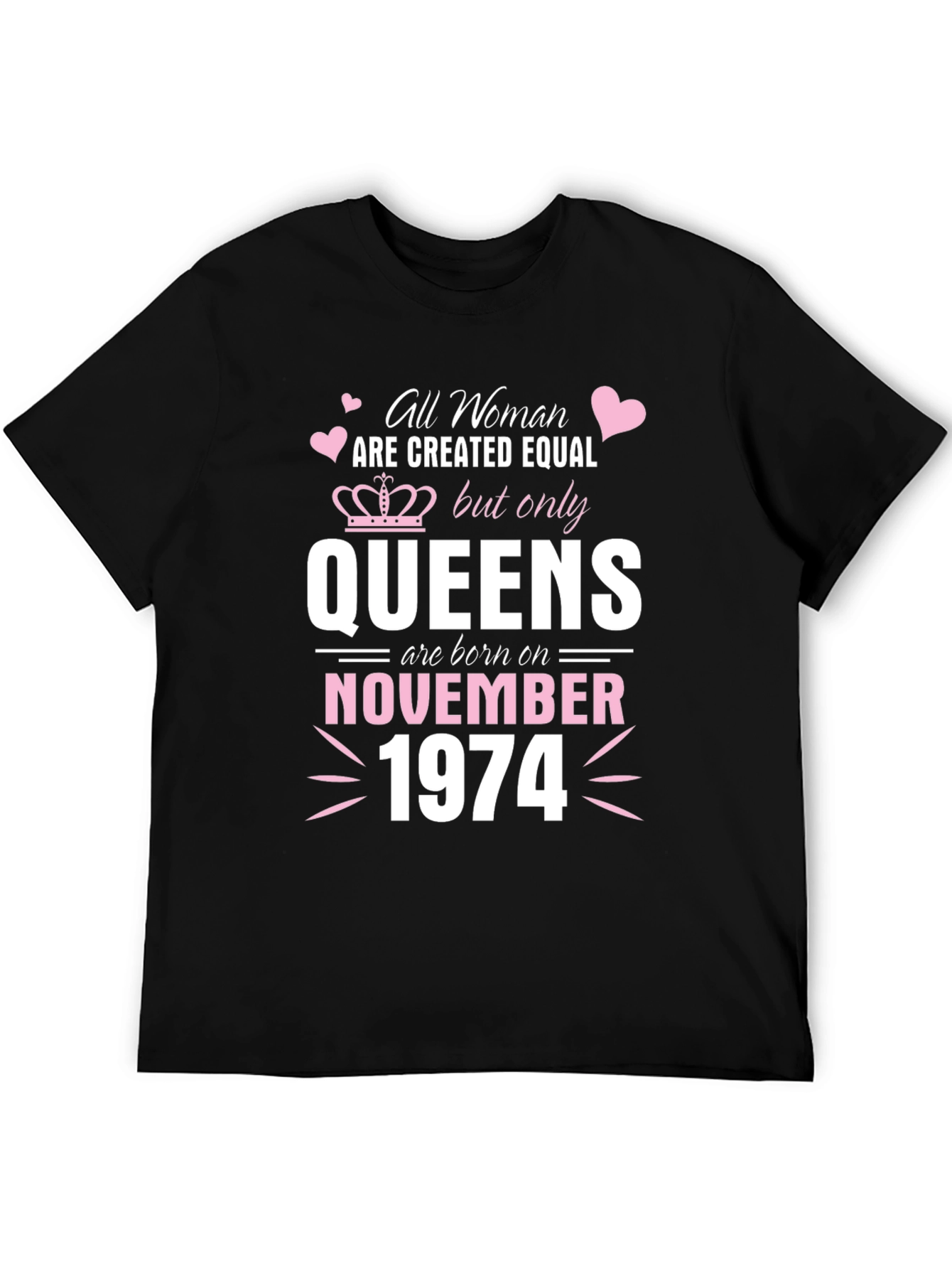 Queens Born in November 1974 T-Shirt