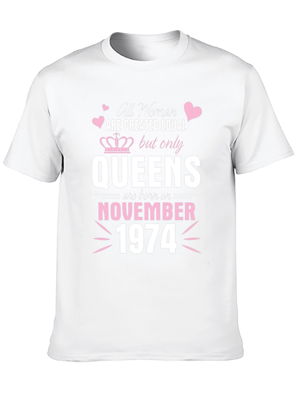 Queens Born in November 1974 T-Shirt