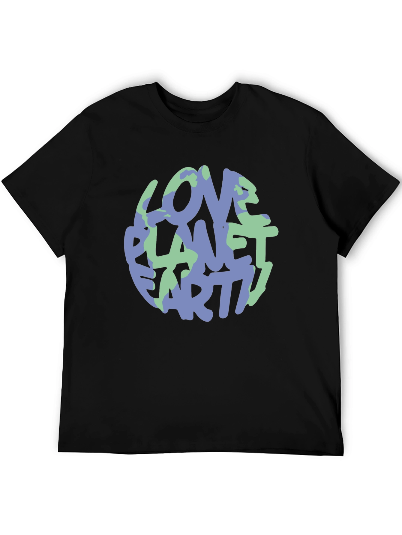 Love Planet Earth Graphic Tee - Eco-Friendly Style