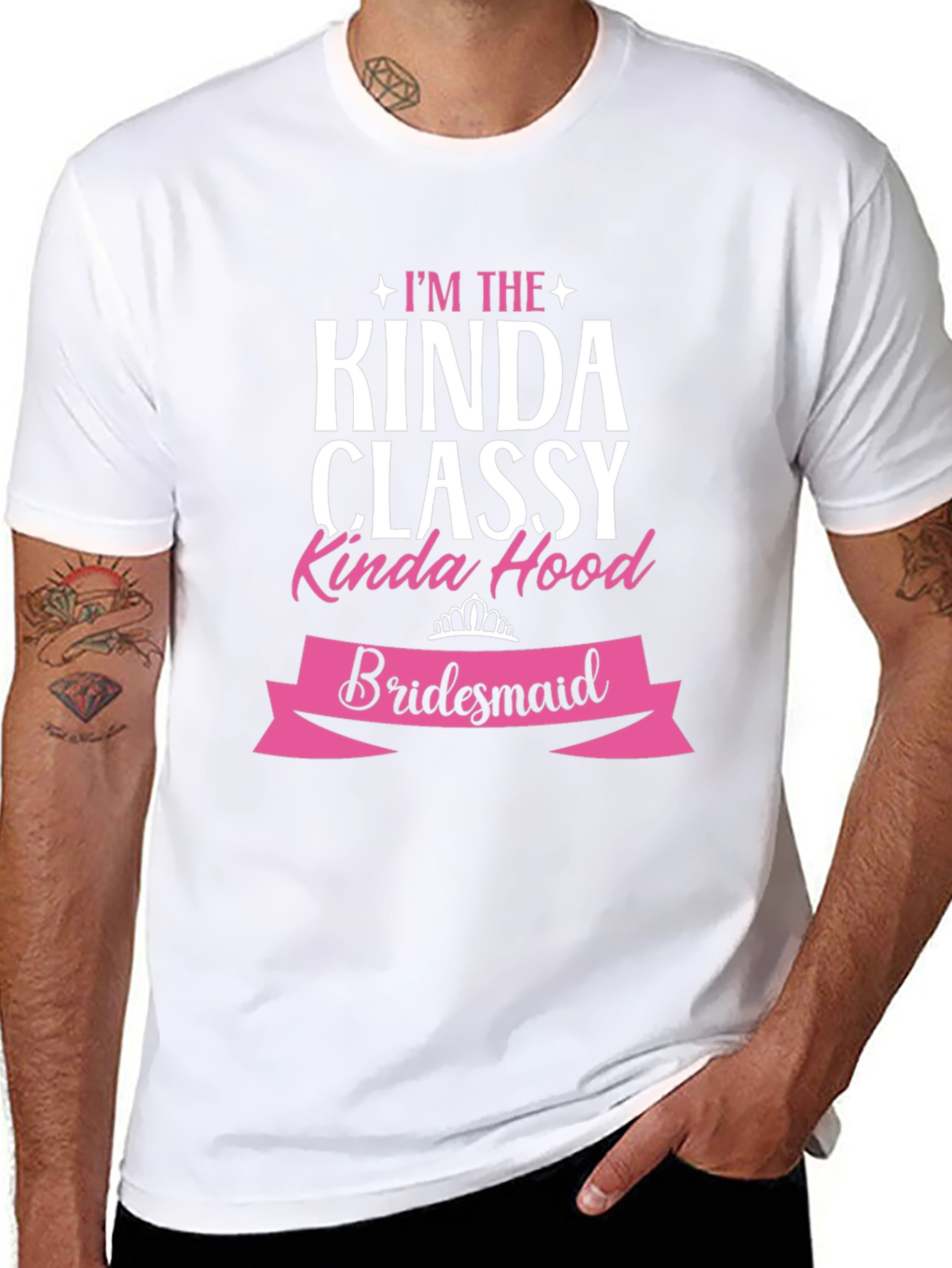Classy Kinda Hood Bridesmaid T-Shirt