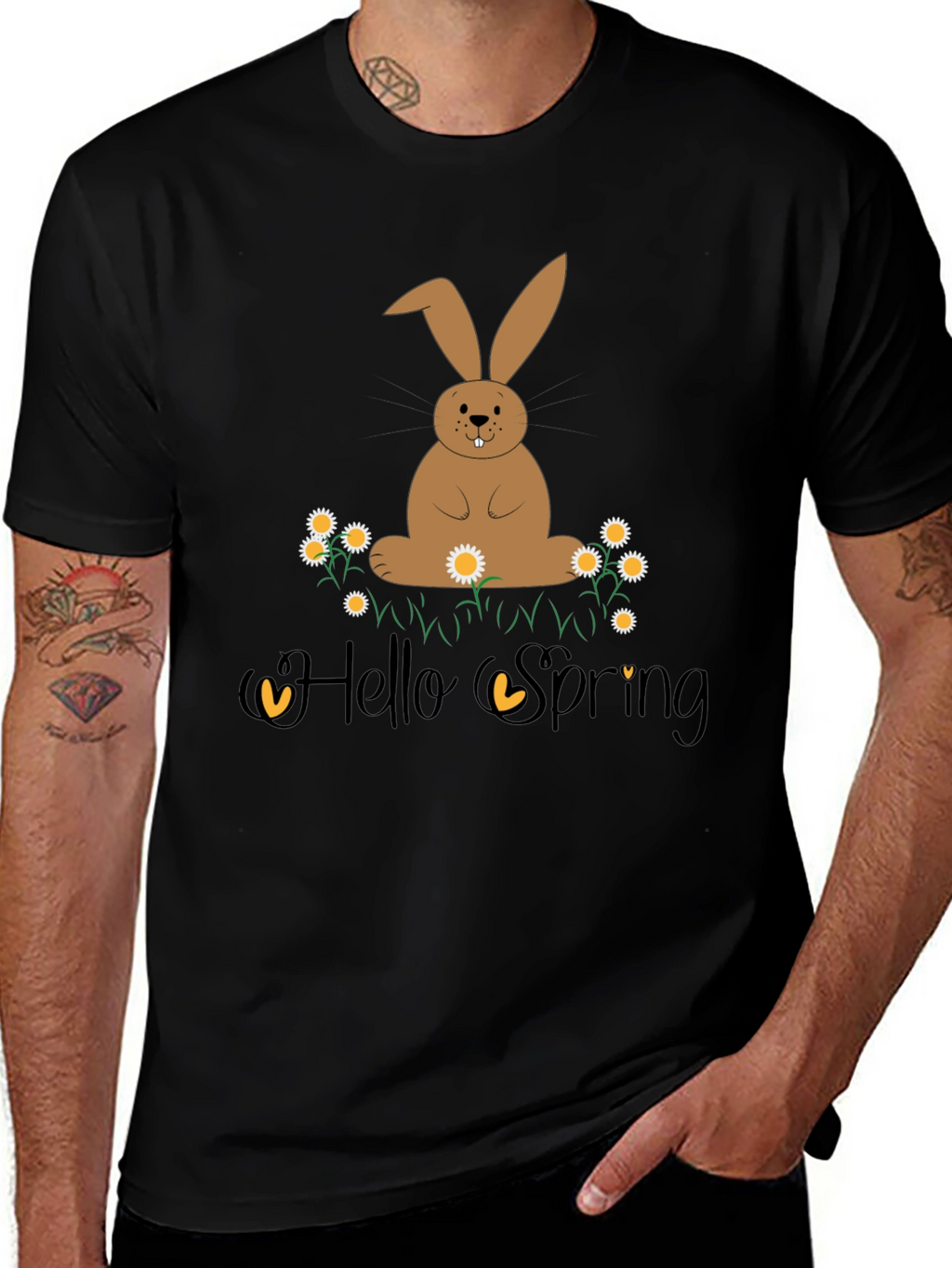 Hello Spring Bunny T-Shirt