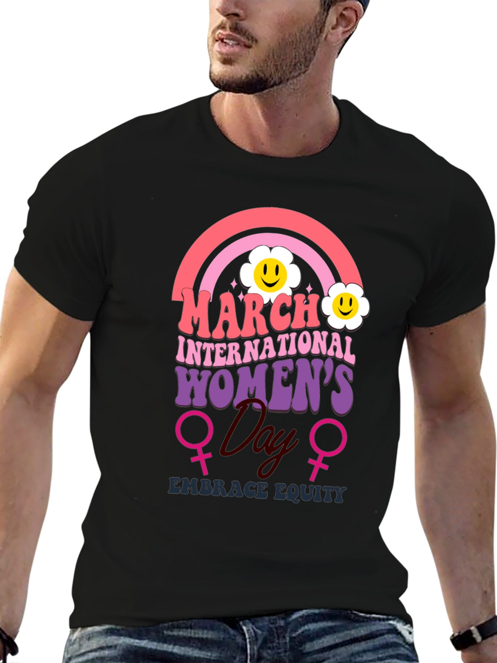 International Womens Day Embrace Equity T-Shirt