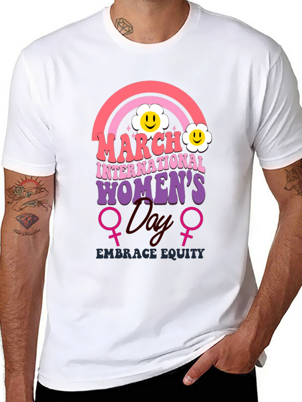 International Womens Day Embrace Equity T-Shirt
