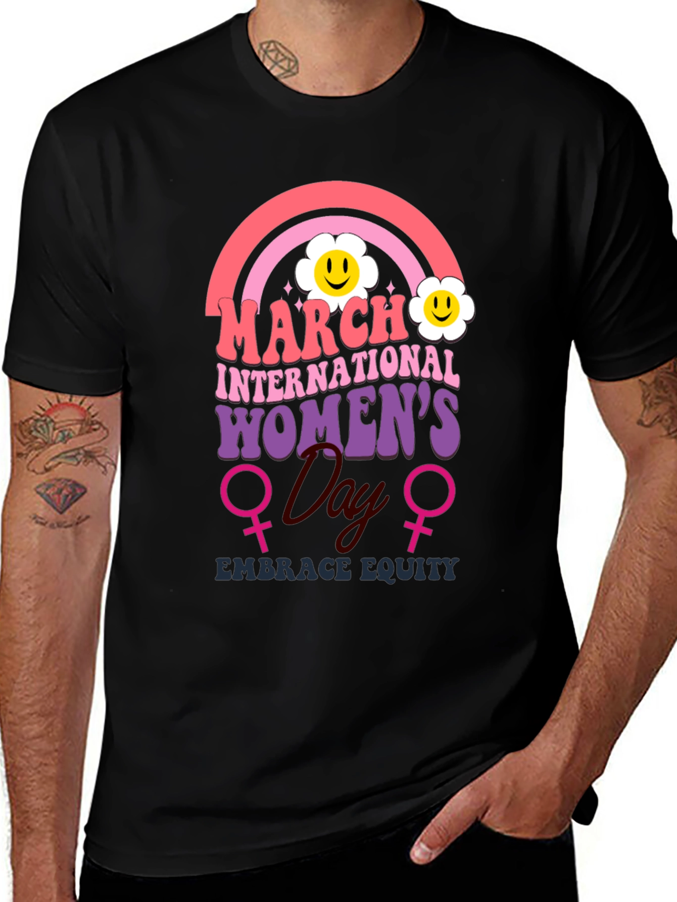 International Womens Day Embrace Equity T-Shirt