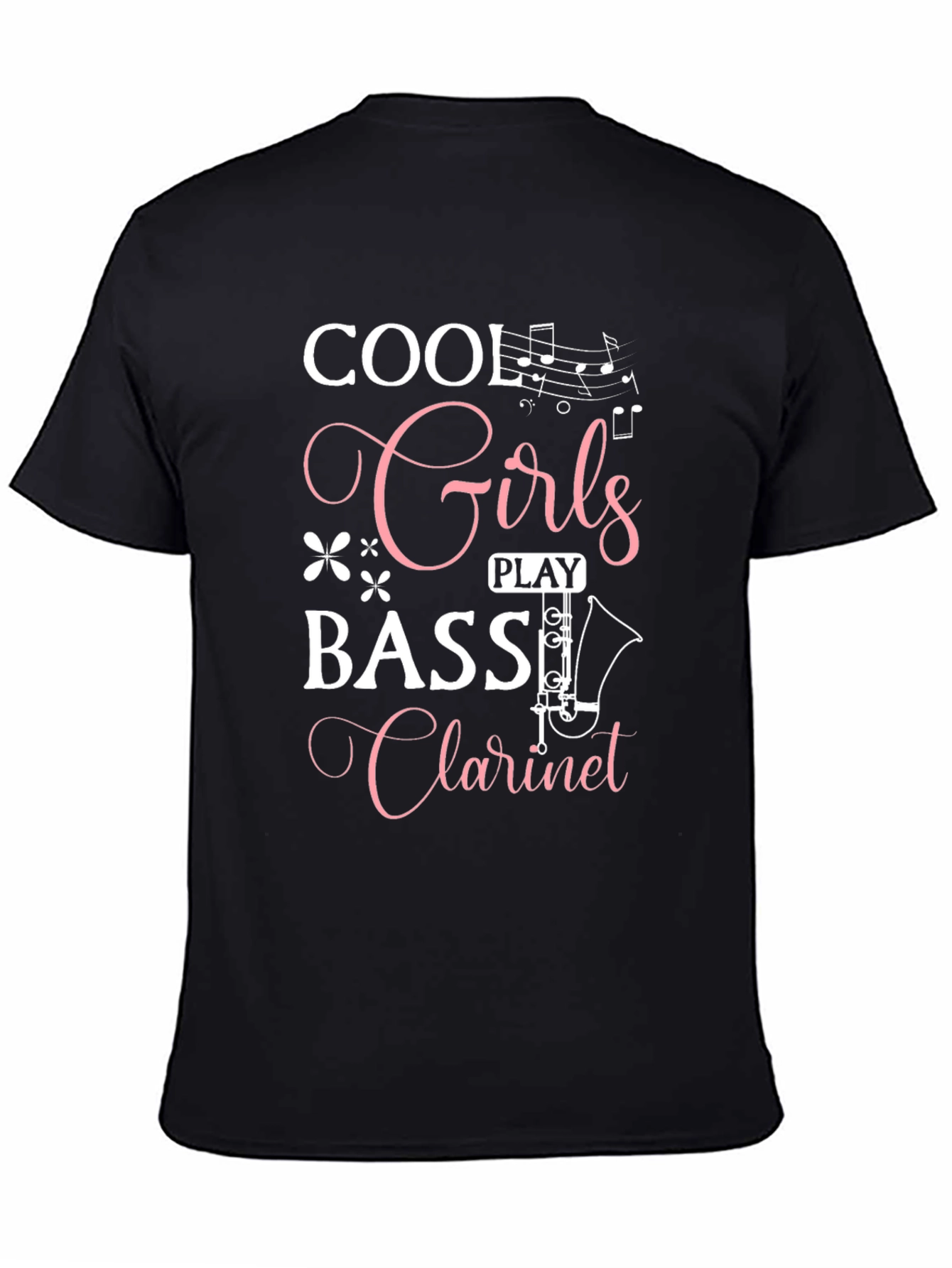 Cool Girls Play Bass Clarinet T-Shirt
