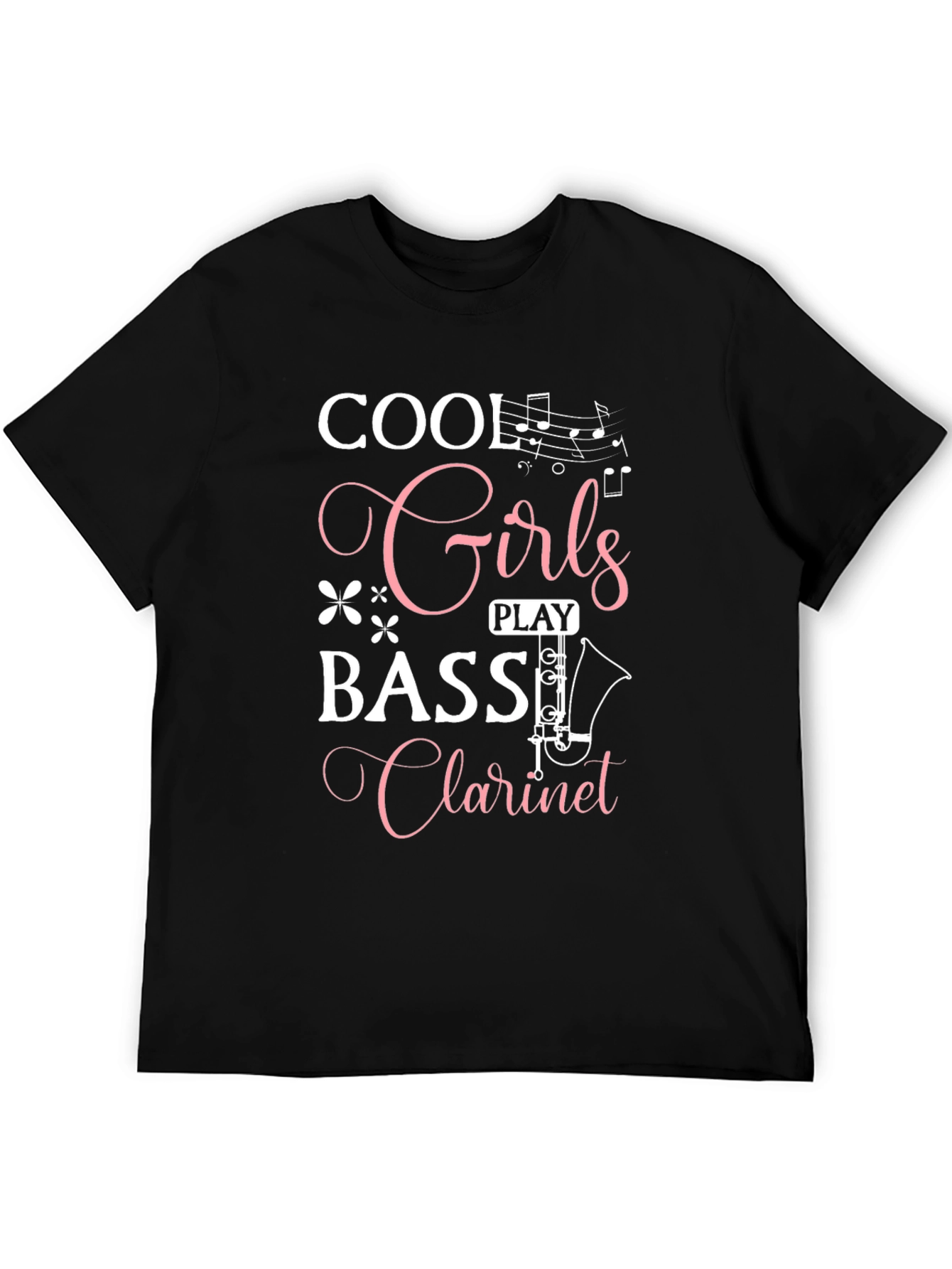 Cool Girls Play Bass Clarinet T-Shirt