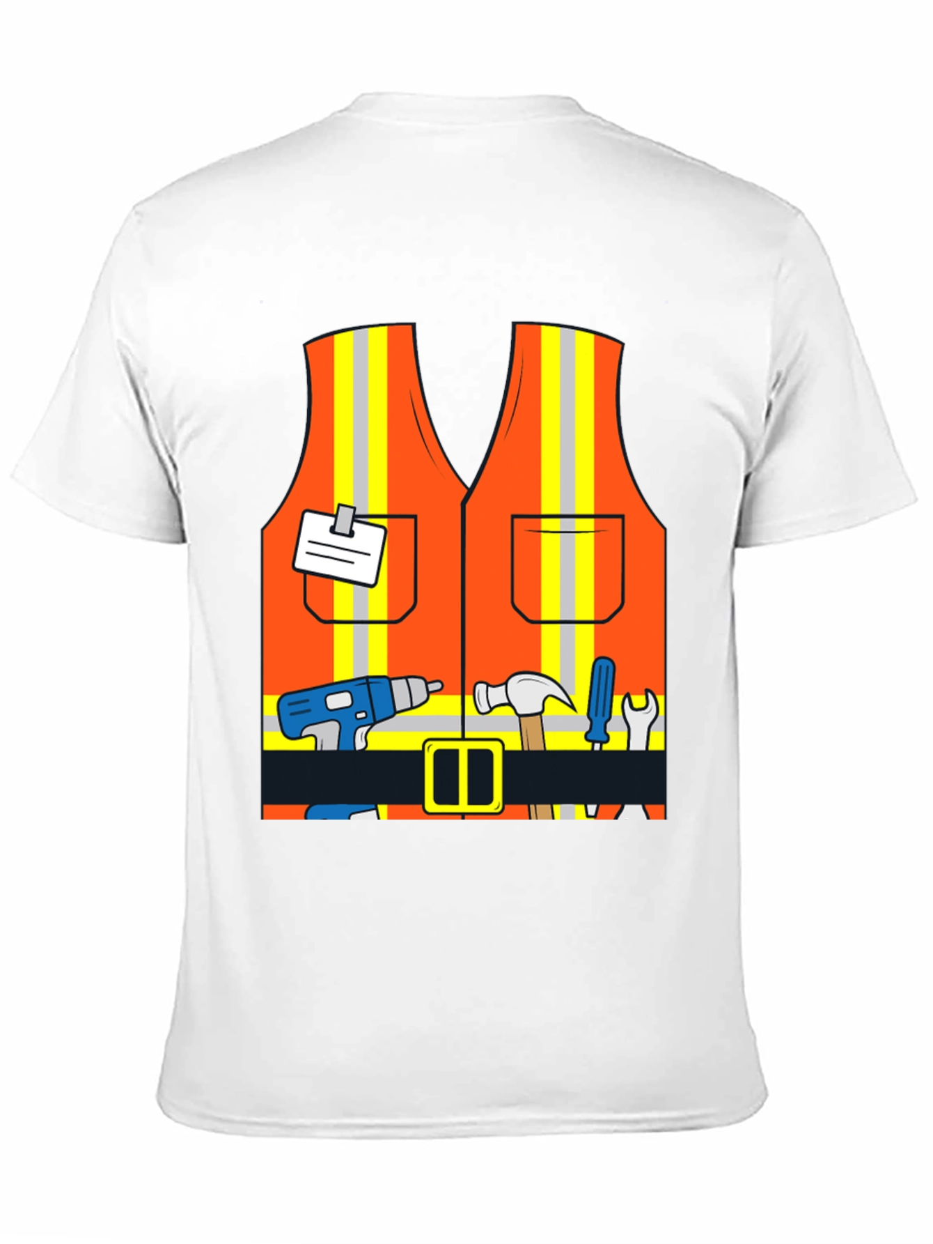 Construction Worker Costume T-Shirt