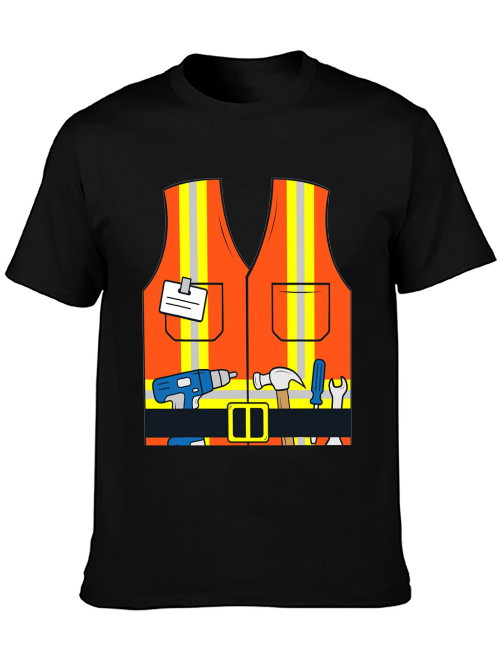 Construction Worker Costume T-Shirt