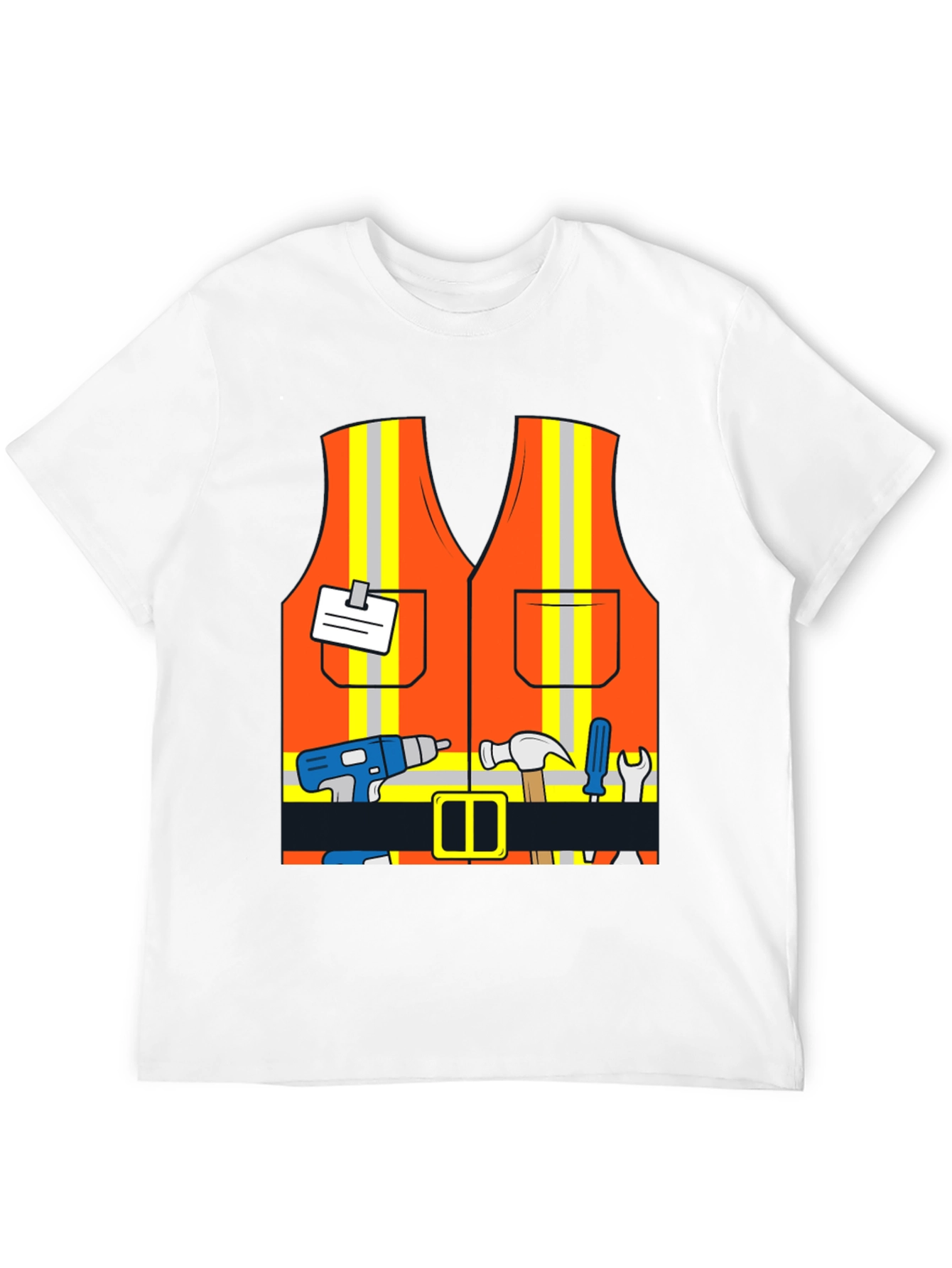 Construction Worker Costume T-Shirt