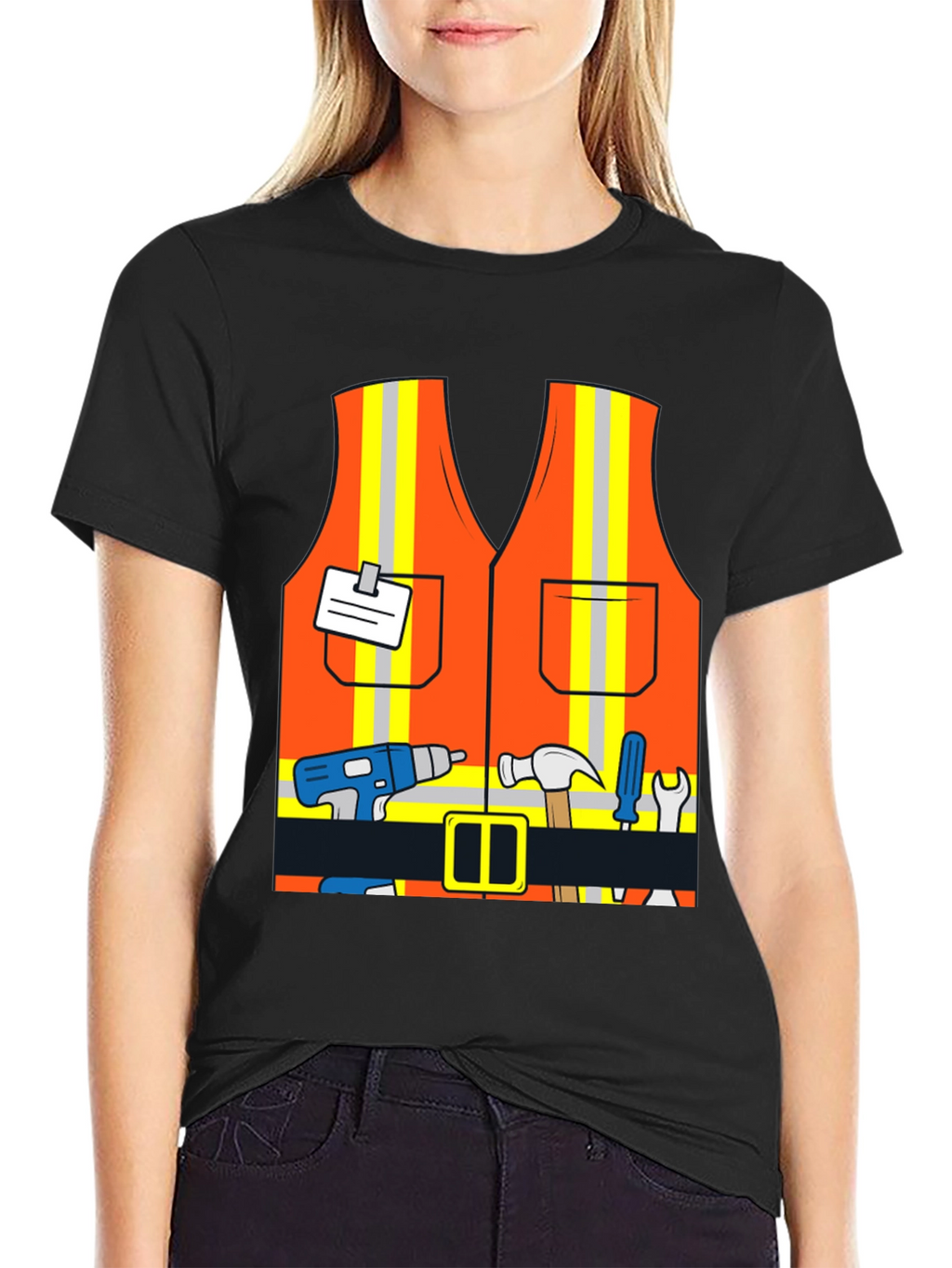 Construction Worker Costume T-Shirt