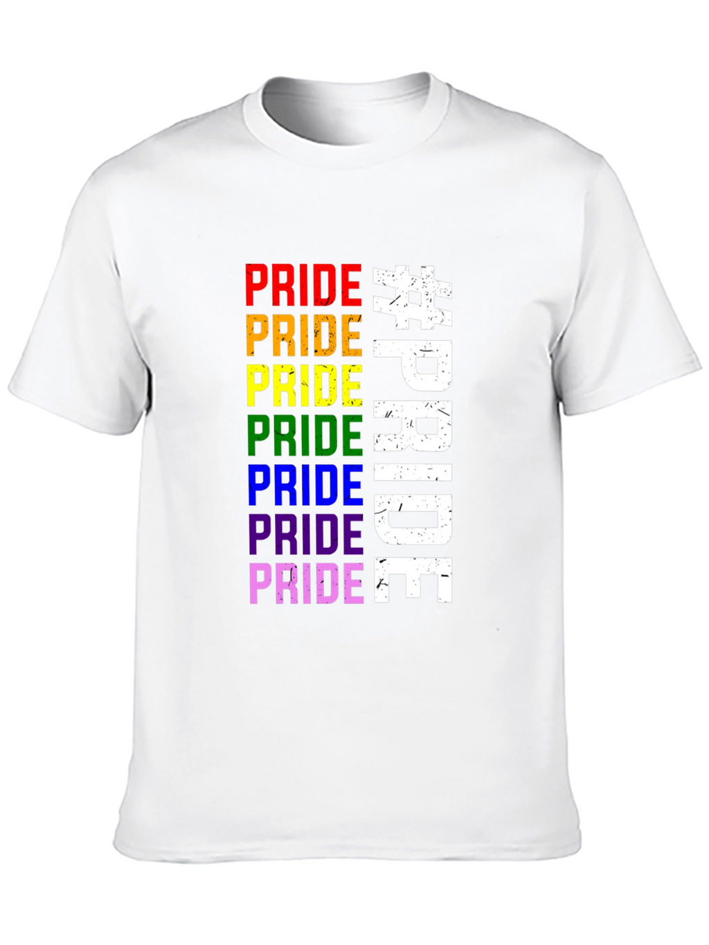 Pride Rainbow Graphic T-Shirt