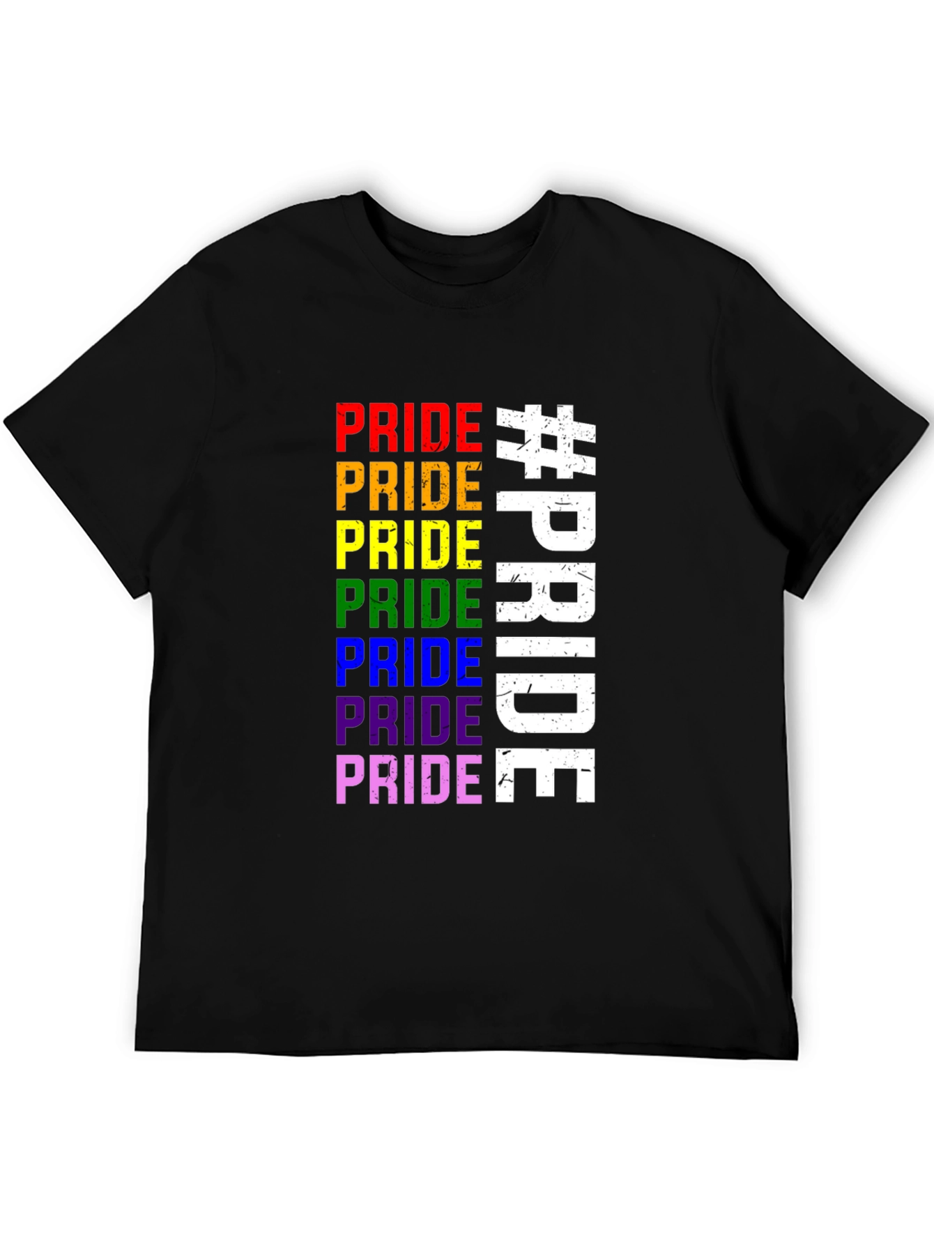 Pride Rainbow Graphic T-Shirt