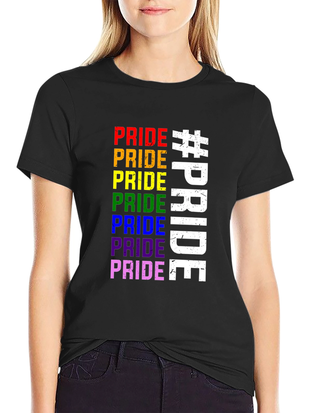 Pride Rainbow Graphic T-Shirt