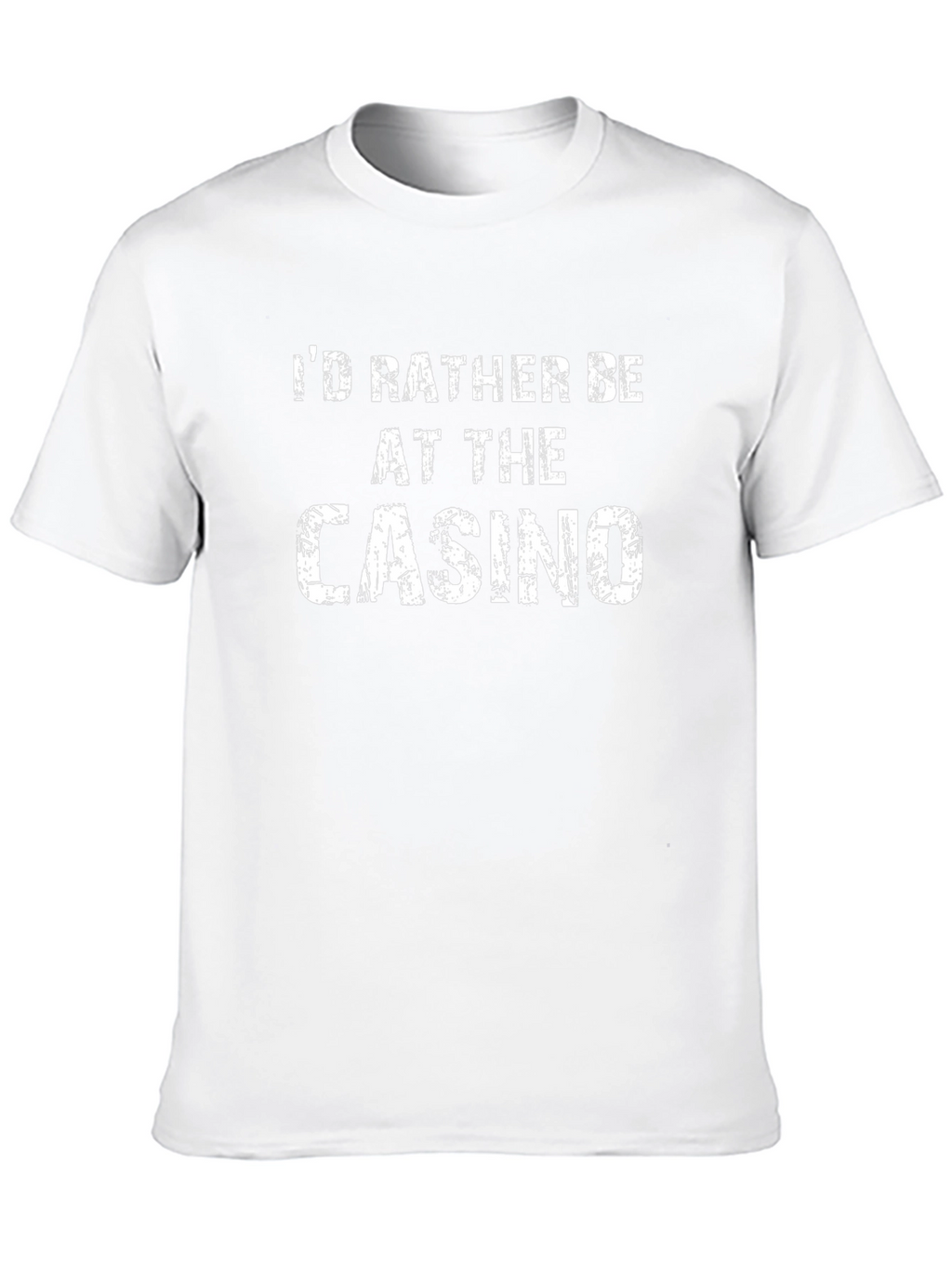 Id Rather Be At The Casino Graphic T-Shirt