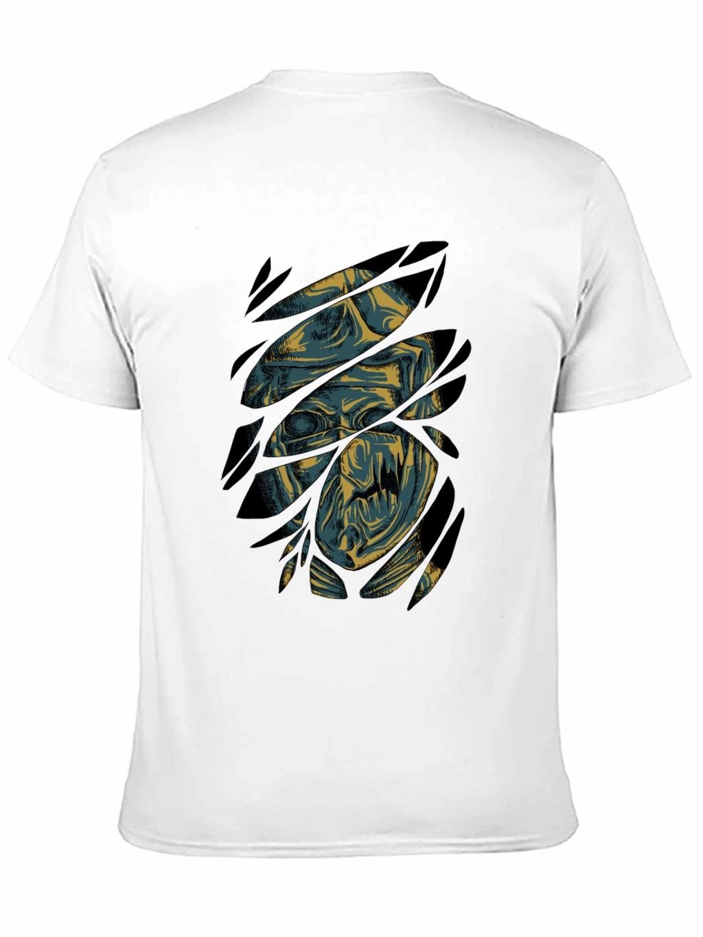 Mummy Graphic Print Black T-Shirt