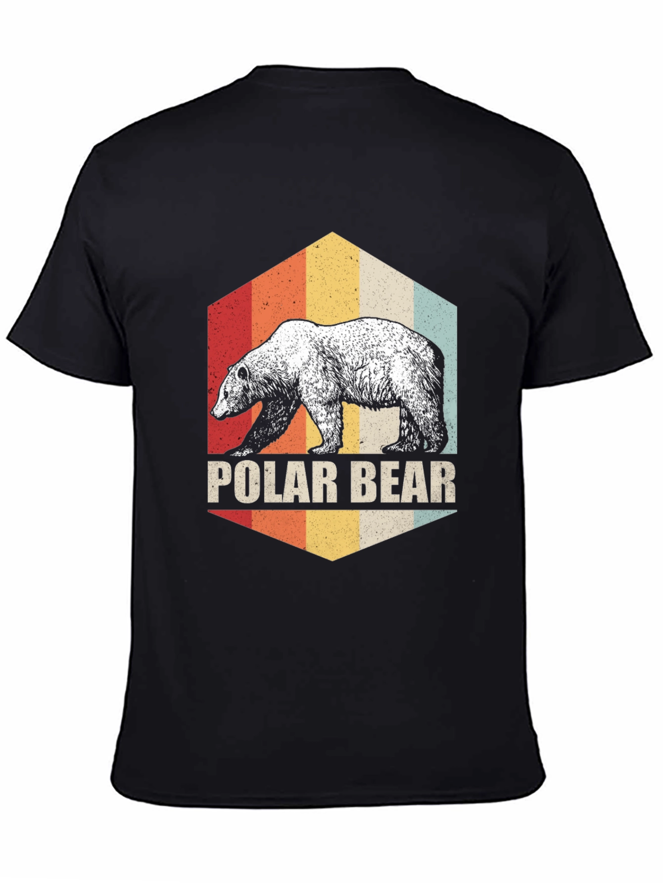 Vintage Polar Bear T-Shirt - Retro Style Design