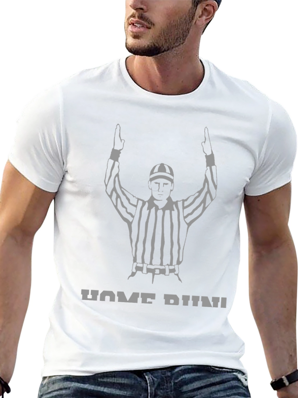 Home Run Umpire T-Shirt - Black