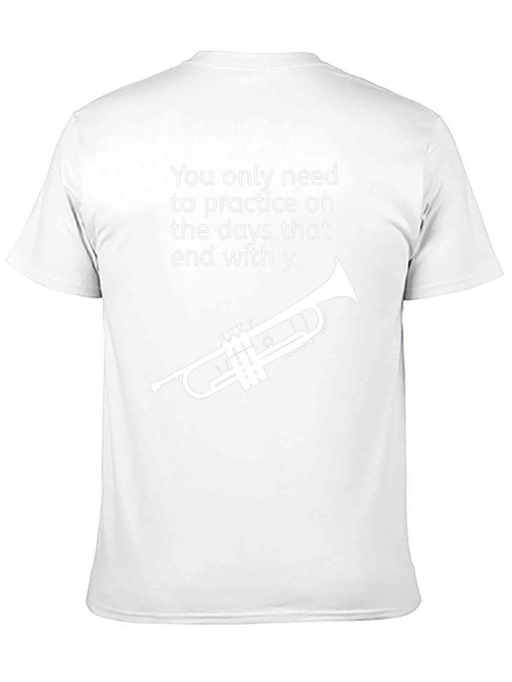 Practice Days Trumpet Graphic Tee - Black