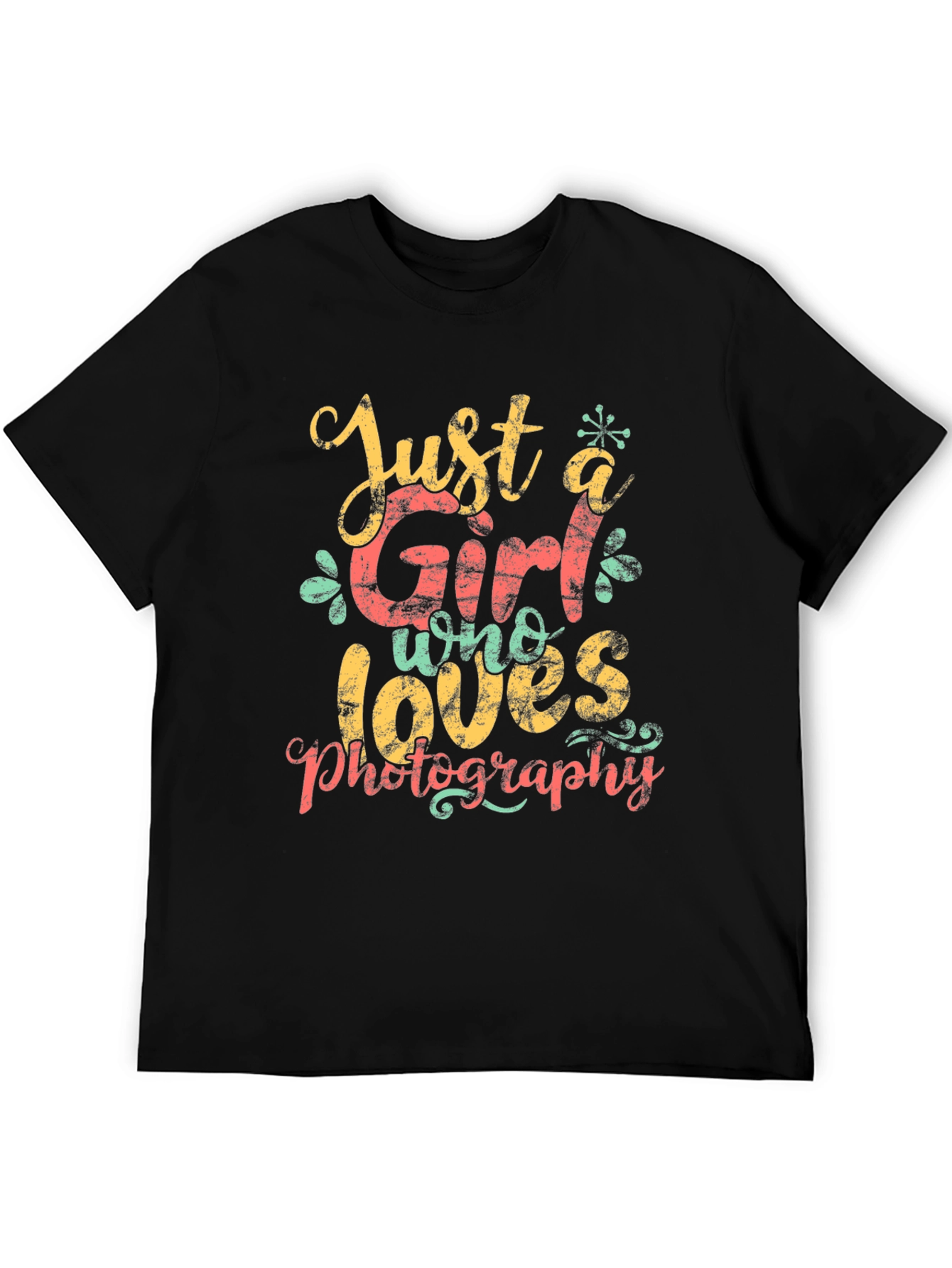 Just a Girl Who Loves Photography T-Shirt