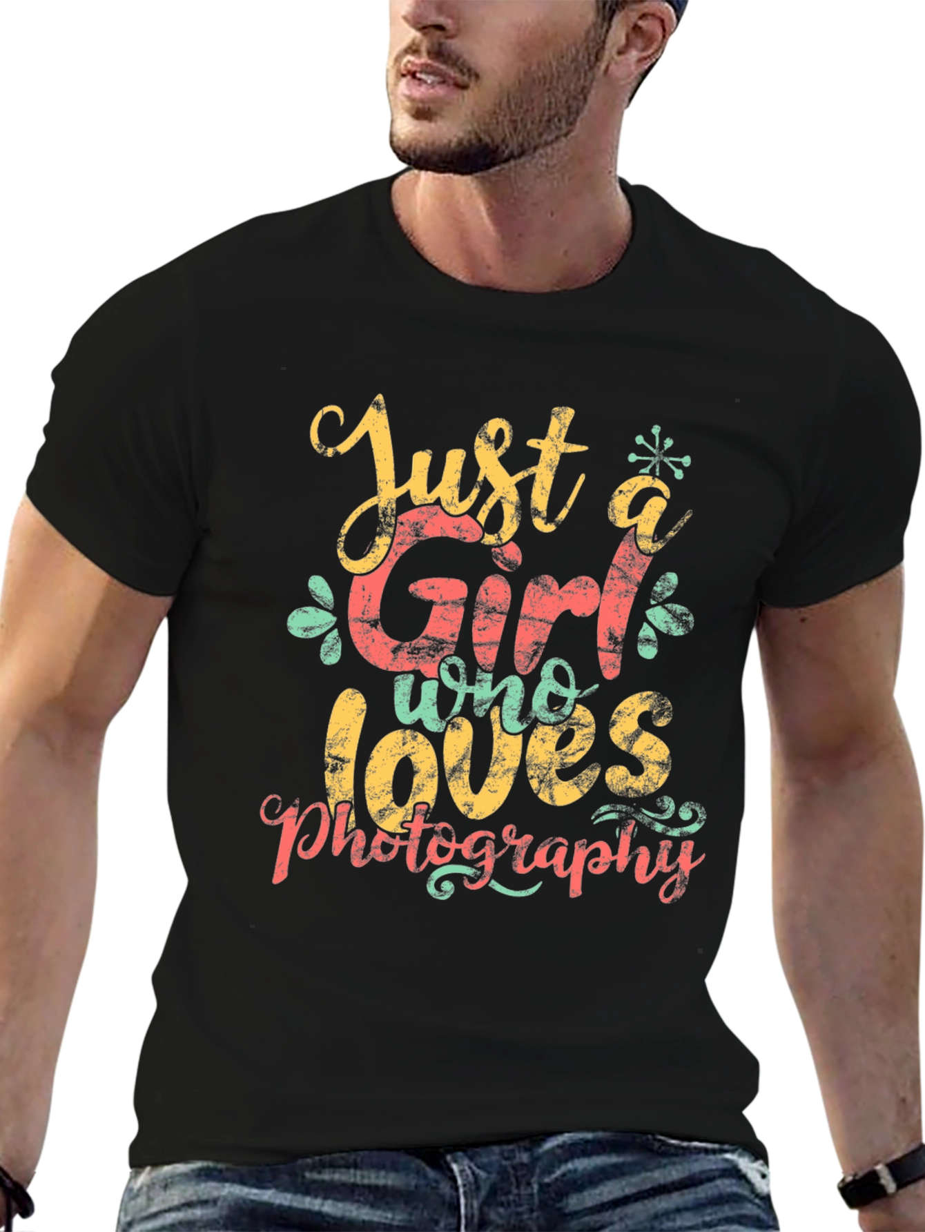 Just a Girl Who Loves Photography T-Shirt