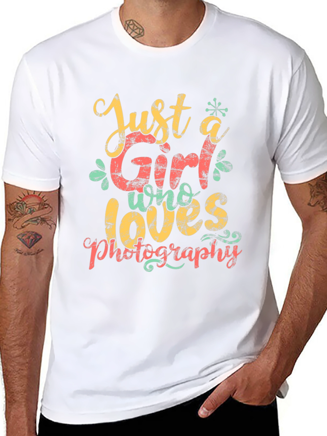 Just a Girl Who Loves Photography T-Shirt