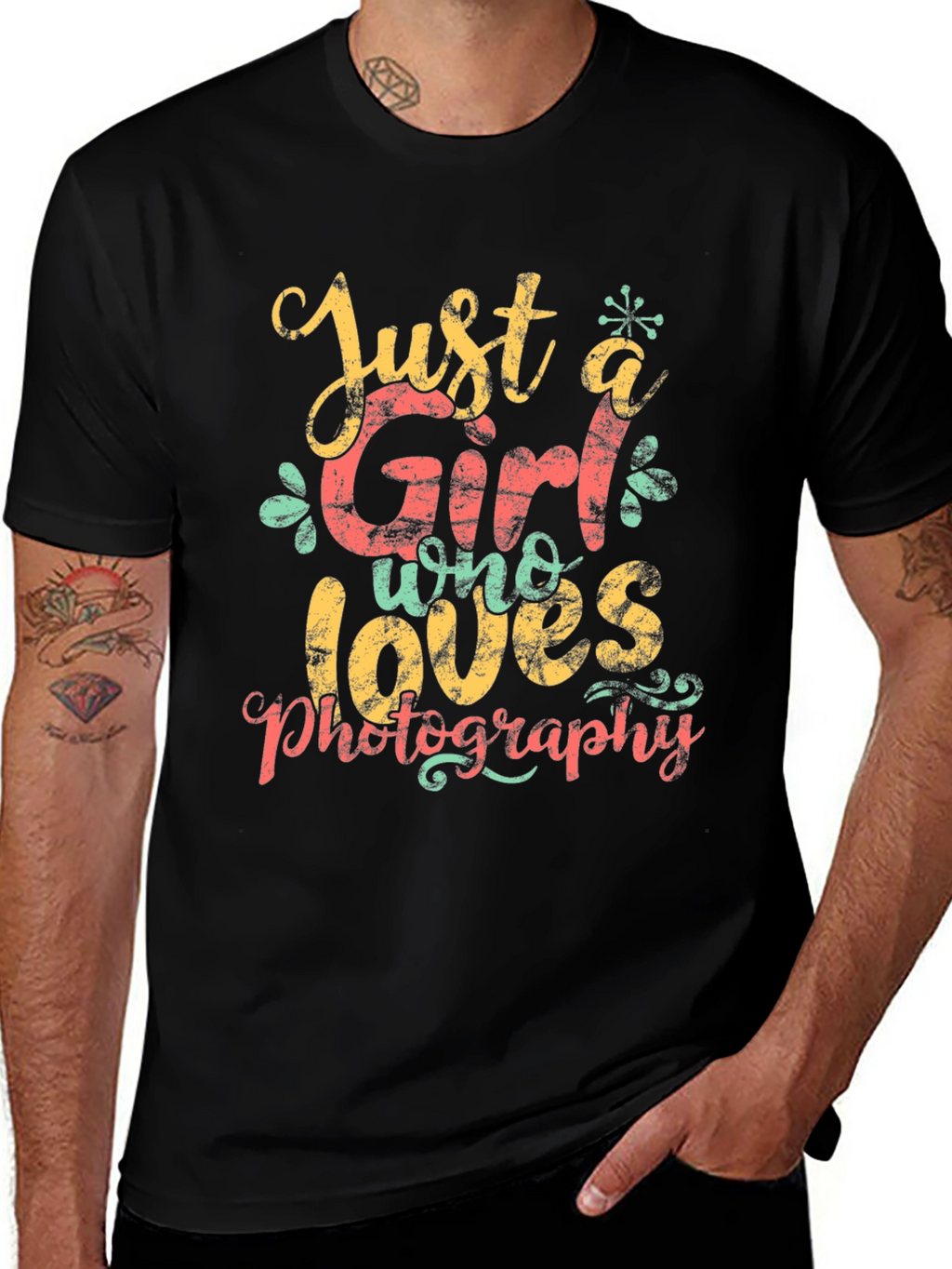Just a Girl Who Loves Photography T-Shirt