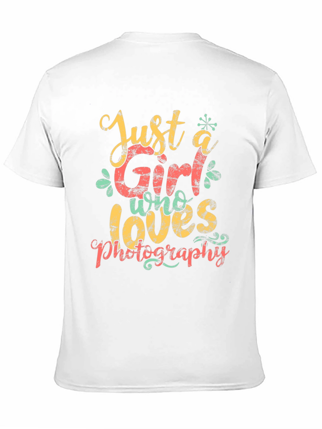 Just a Girl Who Loves Photography T-Shirt