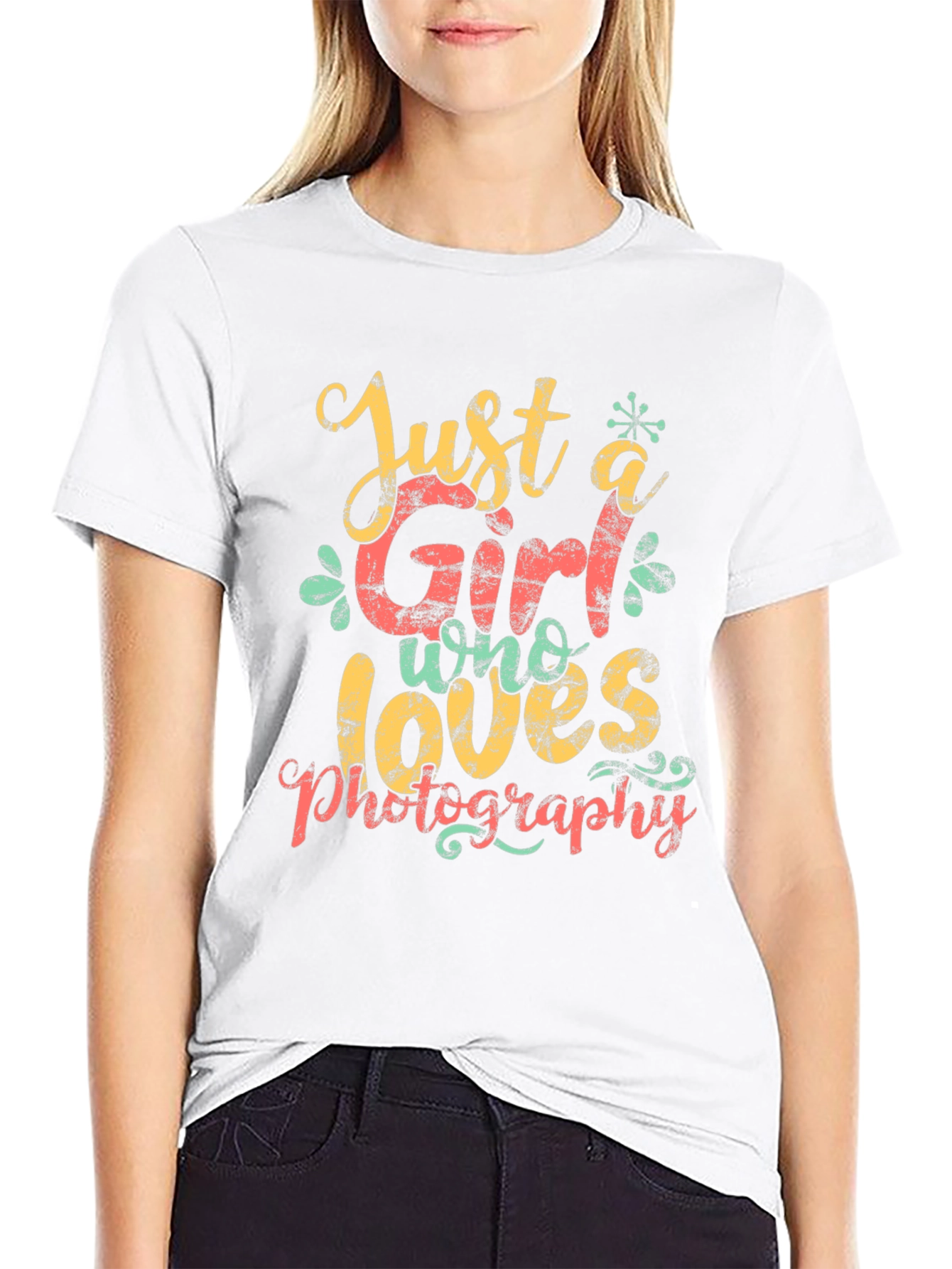 Just a Girl Who Loves Photography T-Shirt