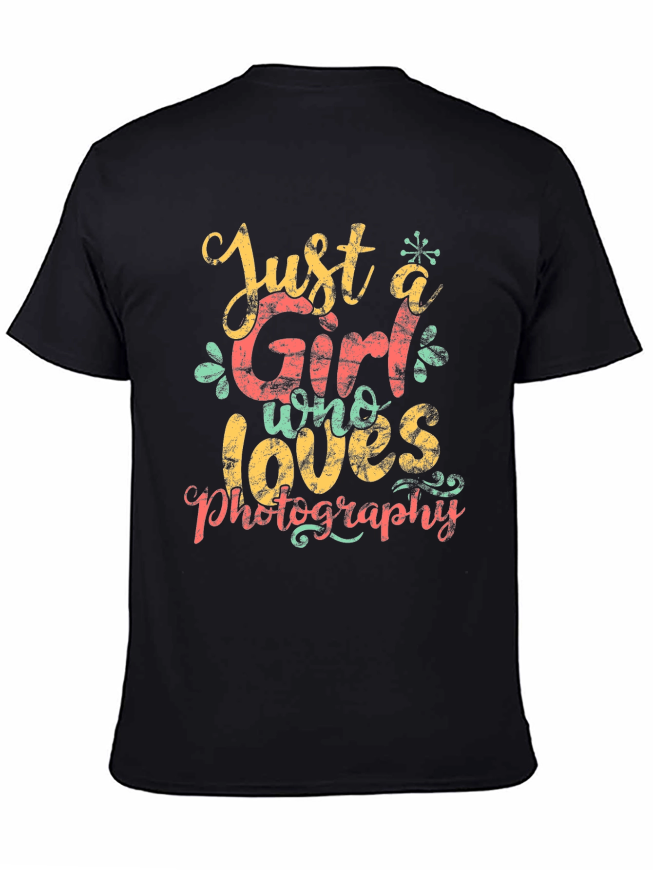 Just a Girl Who Loves Photography T-Shirt