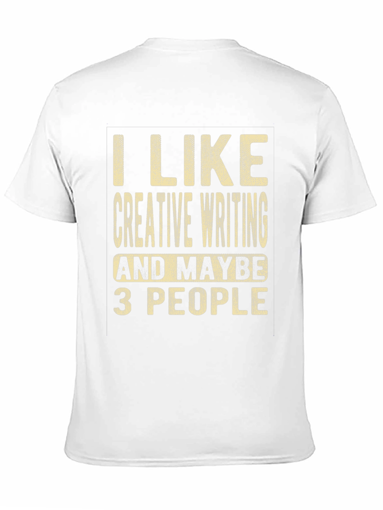 Creative Writing T-Shirt - Introvert Humor Tee