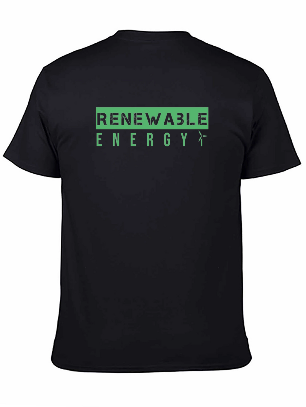 Renewable Energy T-Shirt - Eco Friendly Design