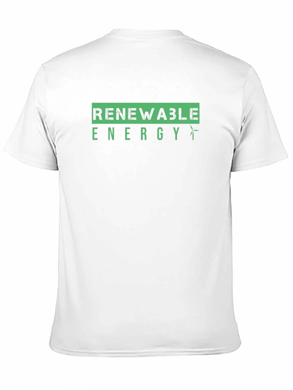 Renewable Energy T-Shirt - Eco Friendly Design