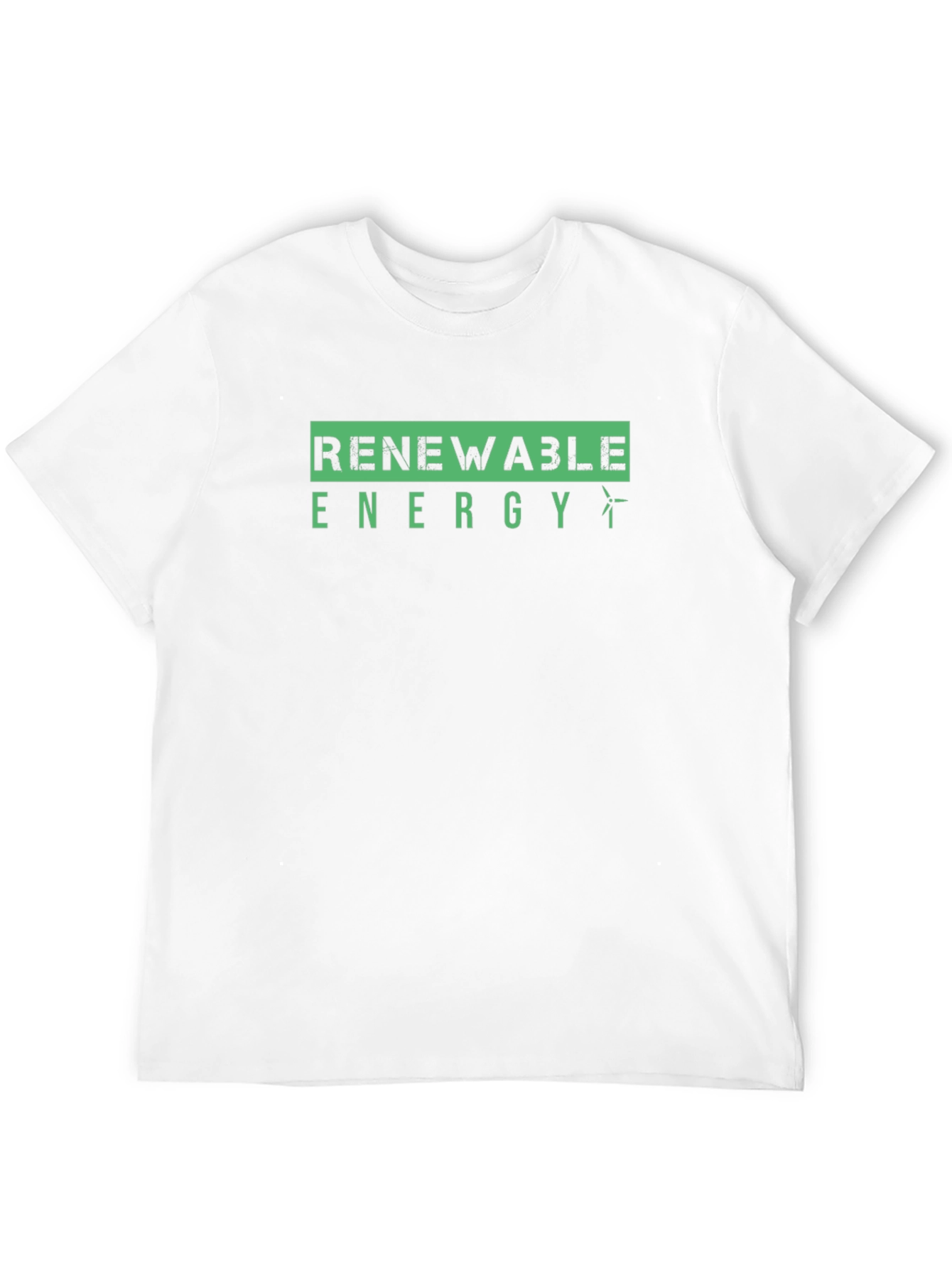 Renewable Energy T-Shirt - Eco Friendly Design
