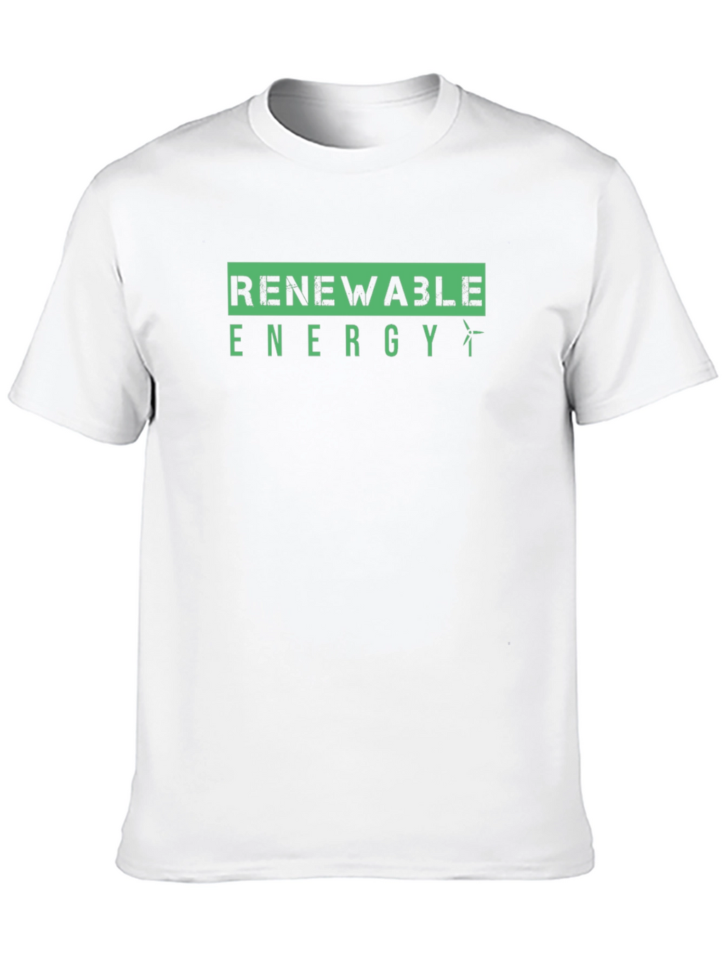Renewable Energy T-Shirt - Eco Friendly Design