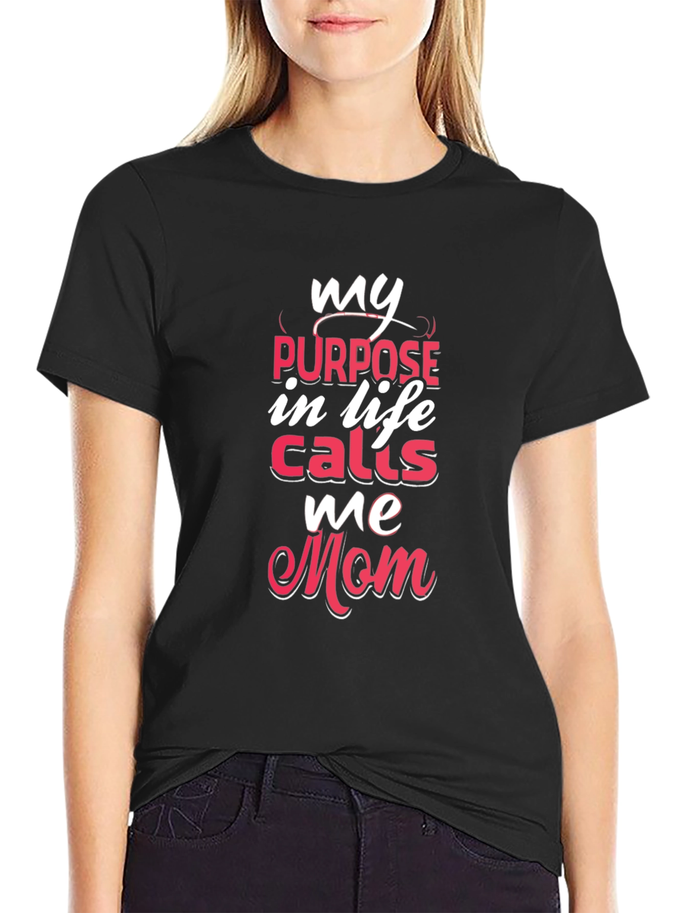My Purpose Calls Me Mom T-Shirt - Perfect for Mothers