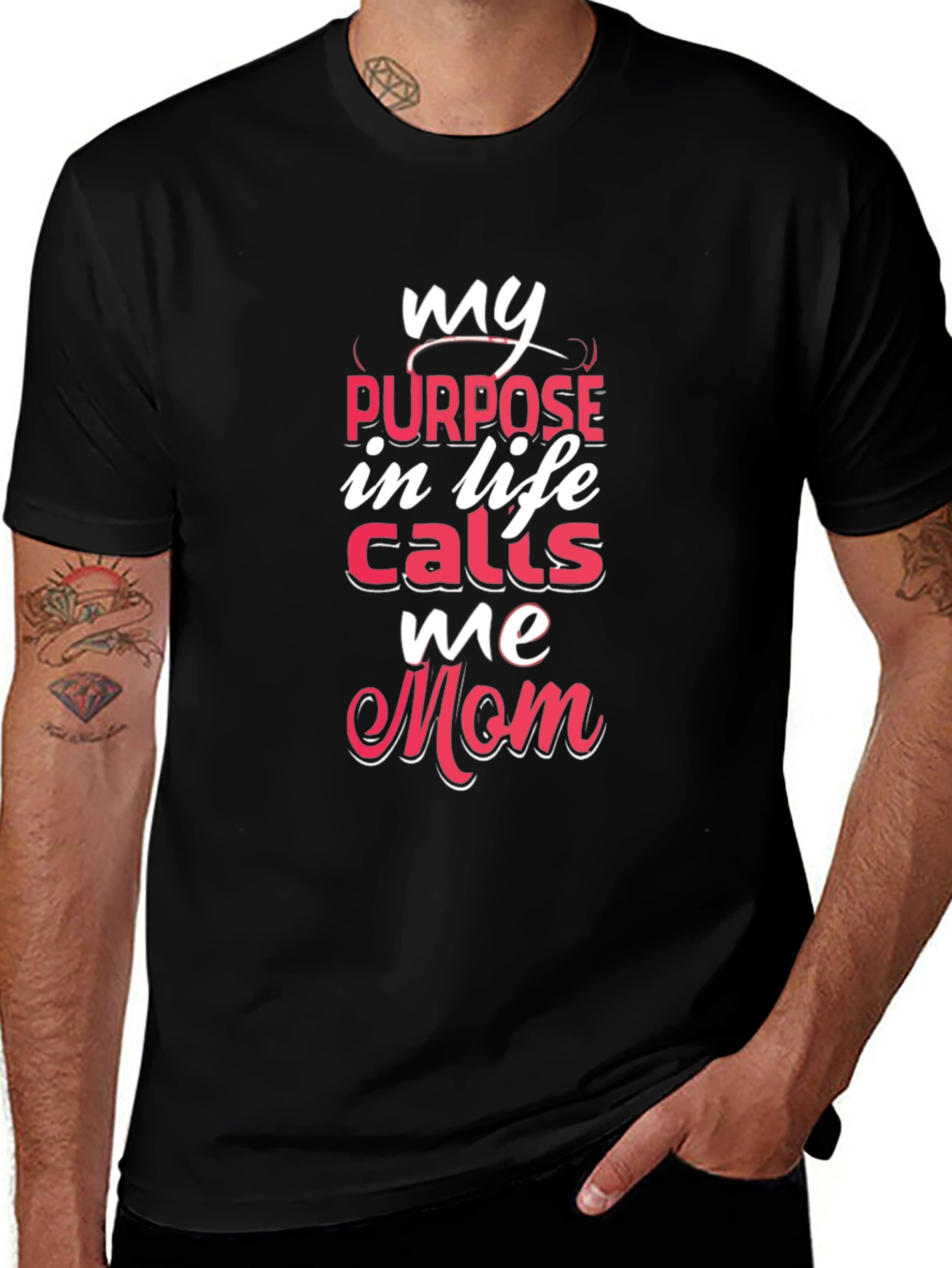 My Purpose Calls Me Mom T-Shirt - Perfect for Mothers