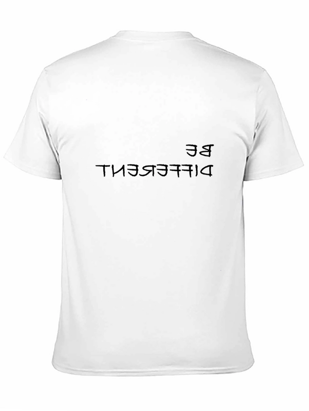 Be Different Graphic Tee - Premium Black T-Shirt