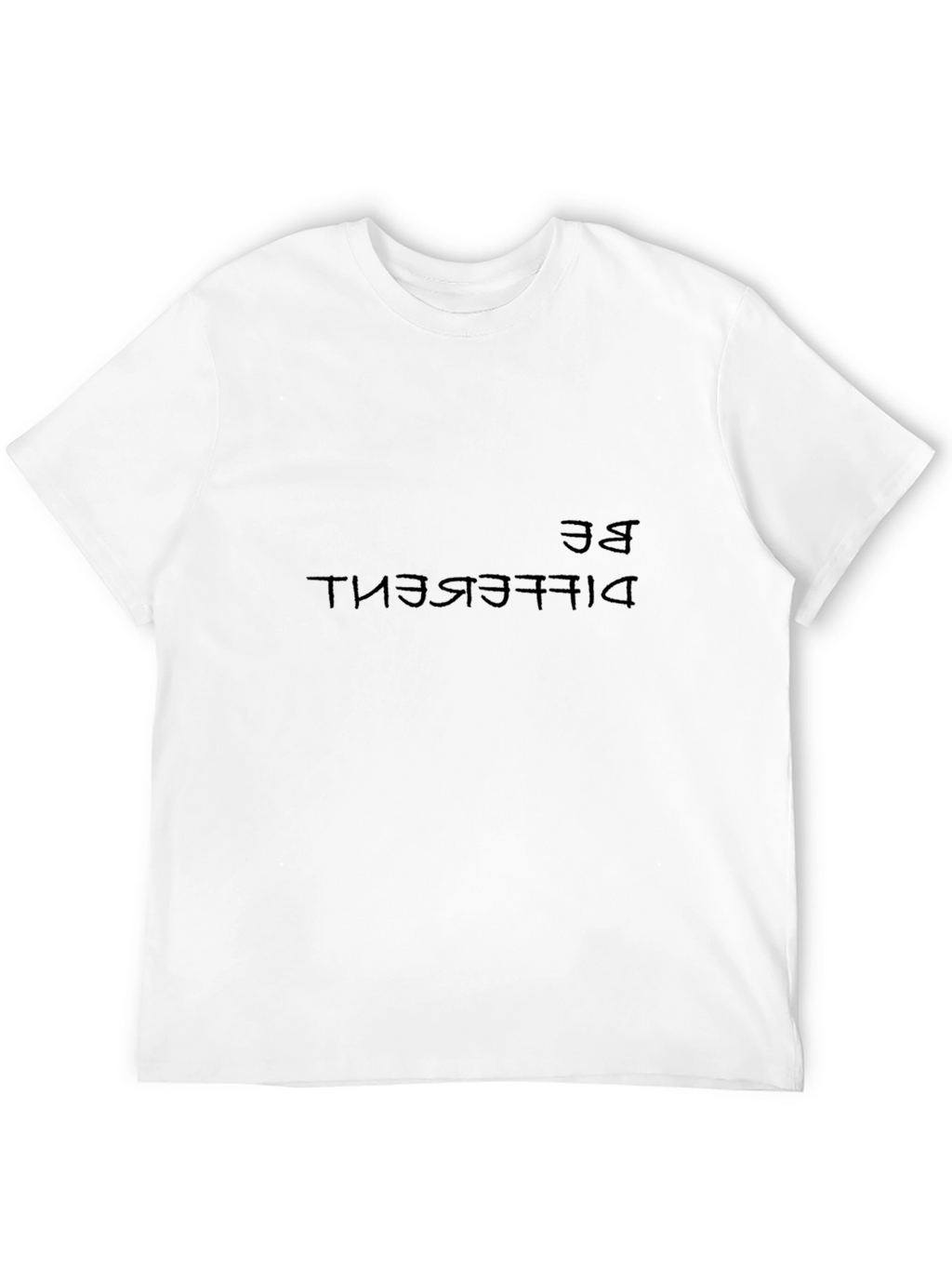 Be Different Graphic Tee - Premium Black T-Shirt