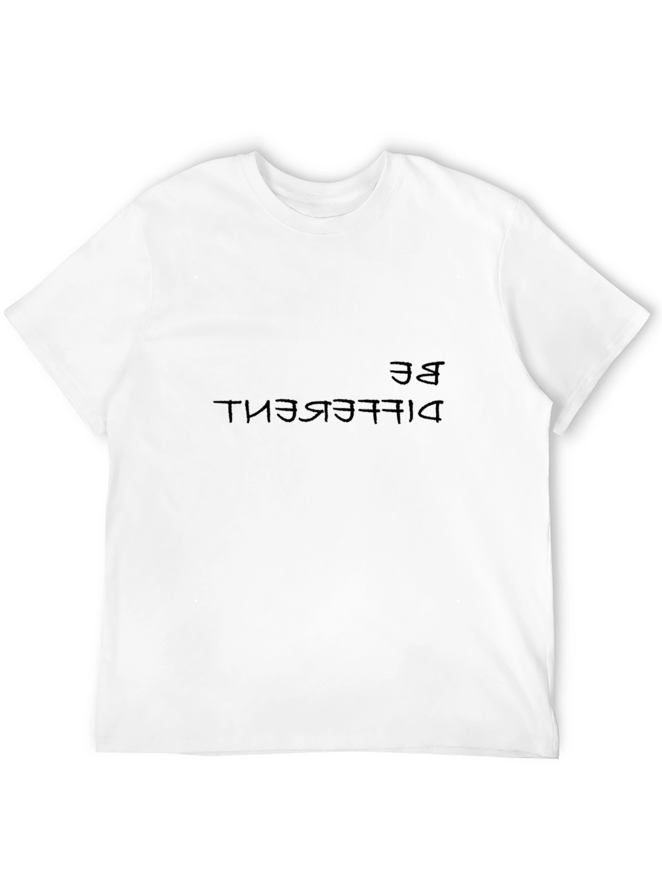 Be Different Graphic Tee - Premium Black T-Shirt