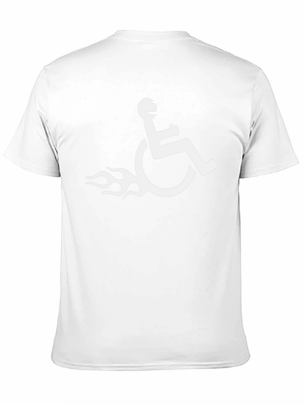Black T-Shirt - Wheelchair Rider Design