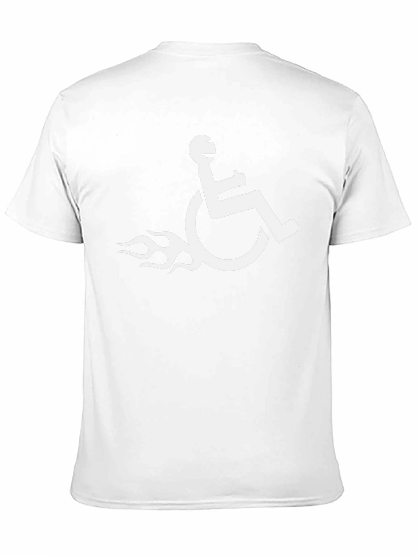Black T-Shirt - Wheelchair Rider Design