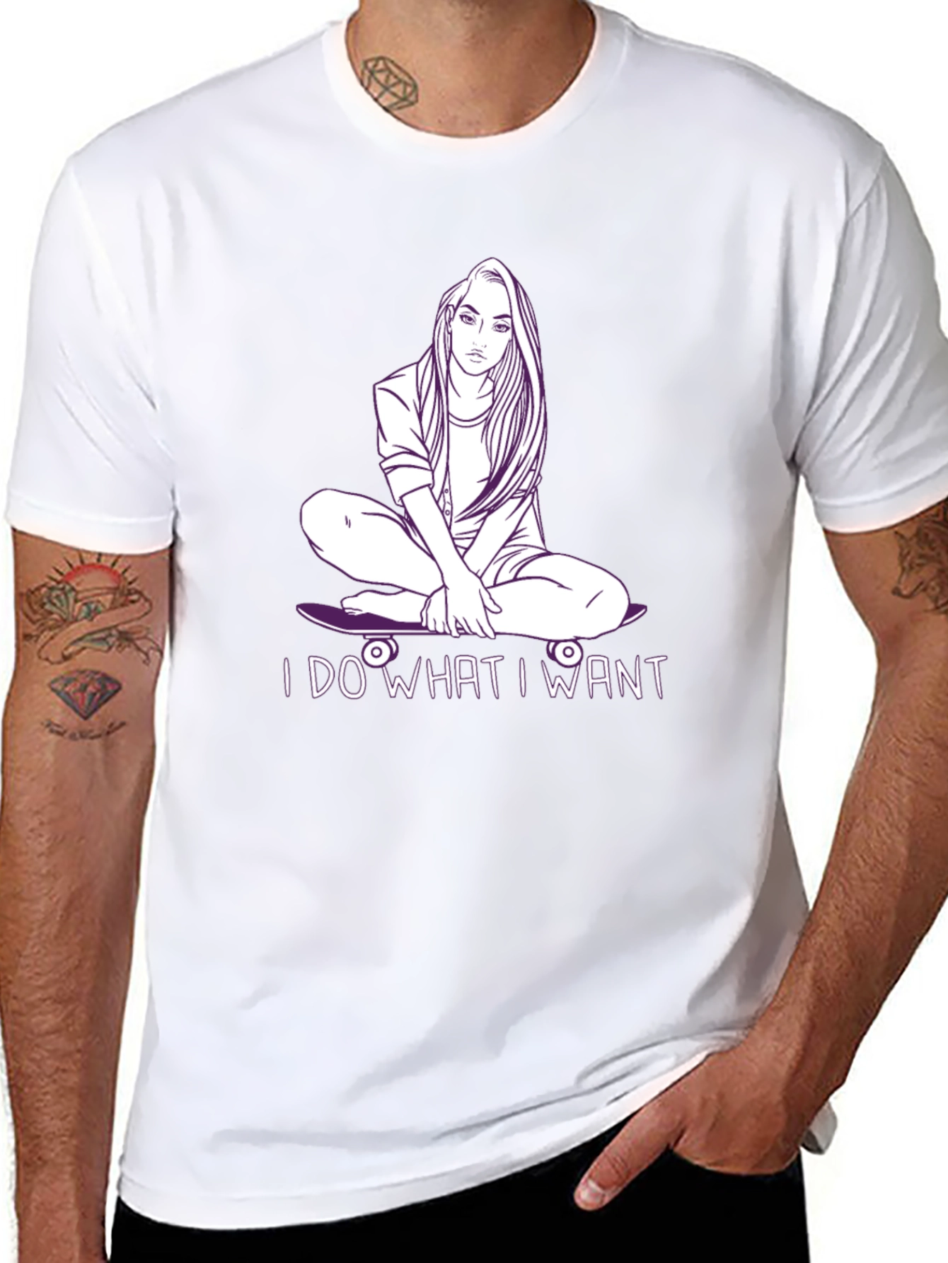 I Do What I Want Graphic Tee