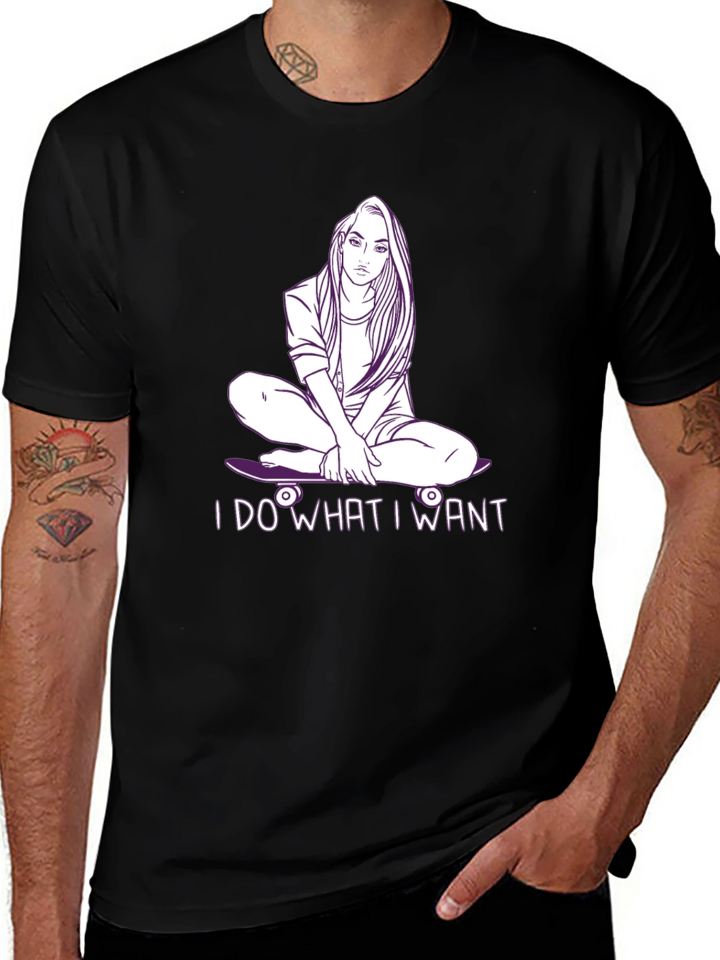 I Do What I Want Graphic Tee