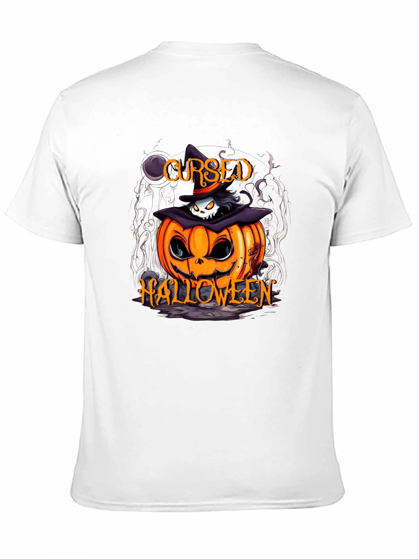 Cursed Halloween Pumpkin T-Shirt