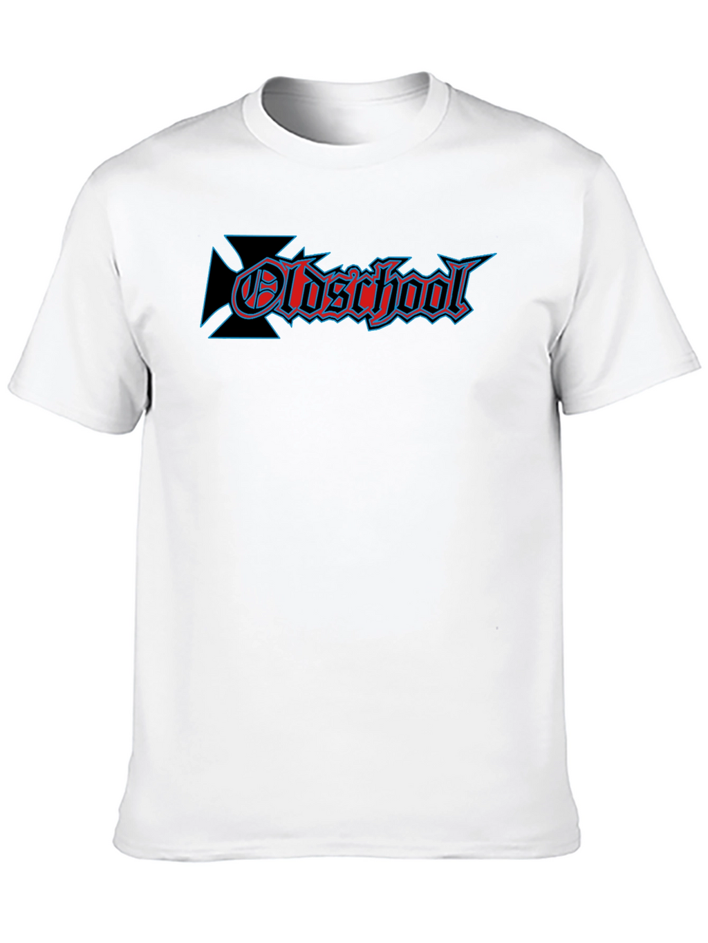 Oldschool Graphic Print Black T-Shirt