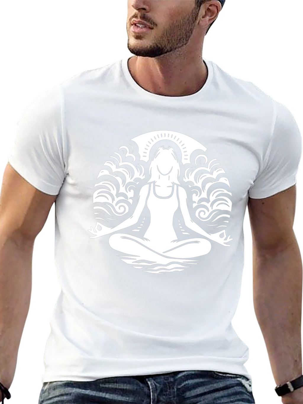 Meditative Circle Graphic Tee