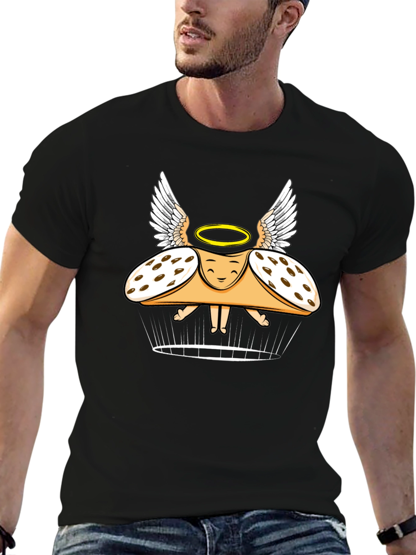 Cannoli Angel Graphic Tee - Sweet & Heavenly!