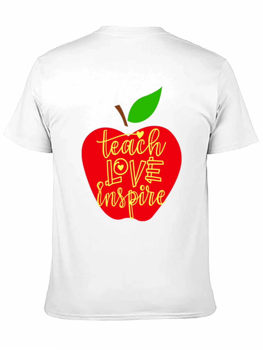 Teach Love Inspire Apple T-Shirt