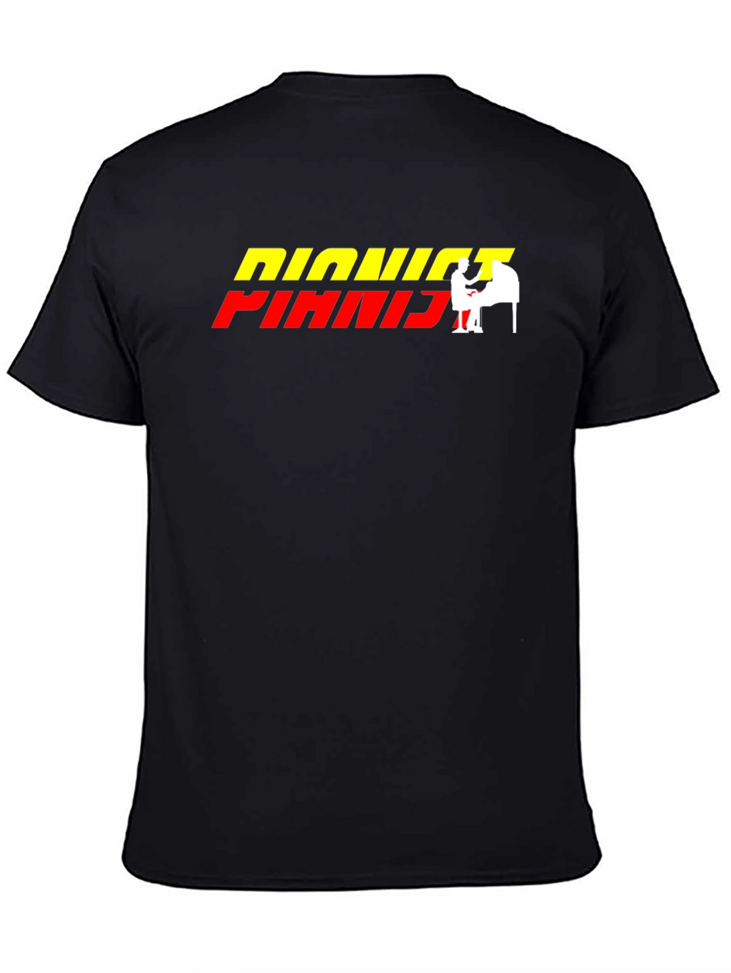 Pianist T-Shirt - Retro Music Lover Tee
